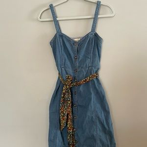 Anthropologie Pilcro Denim Dress